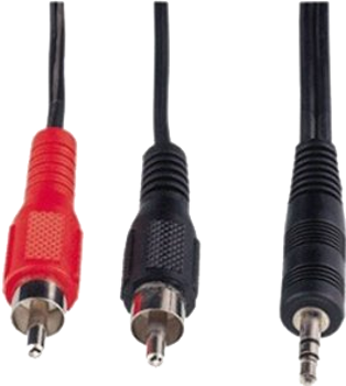 Picture of Logilink Audio Cable 5m 3.5mm Stereo Jack male to 2 x RCA male