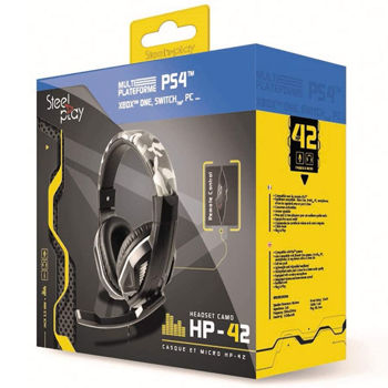 STEELPLAY HP41 WIRED GAMING HEADSET - Camo