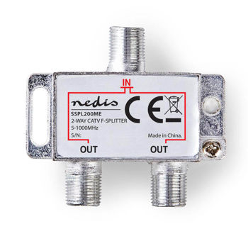 NEDIS Satellite Splitter 2 OUTPUTS - SSPL200ME