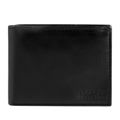 Leonardo Verrelli gift set with real leather wallet, key ring and credit card holder