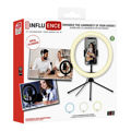 TNB 10" LED ring with mini tripod for smartphone - INFLUENCE