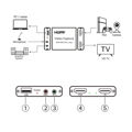 USB 2.0 Video Capture Card with Mic R/L Loop