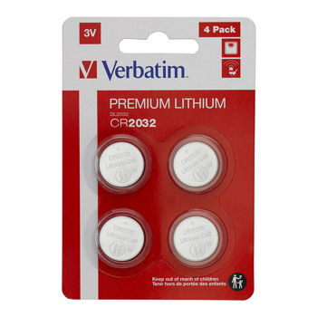 Verbatim battery CR2032 Lithium 4 pcs