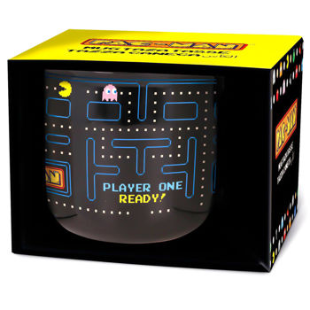 Stor Pac-Man Breakfast Mug in Gift Box (400ml)