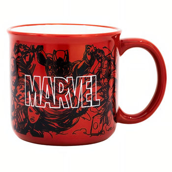 Stor CERAMIC BREAKFAST MUG 14 OZ IN GIFT BOX MARVEL PATTERN