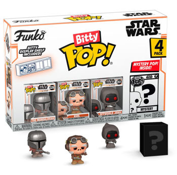 Funko BITTY POP! STAR WARS THE MANDALORIAN 4-PACK SERIES 2